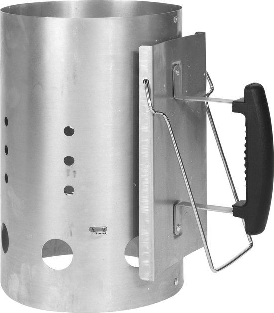 Vaggan Brikettenstarter - luxe uitvoering - Metaal - 1 kg - 2 jaar garantie