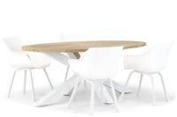 Hartman Sophie/Bradford 200cm dining tuinset 5-delig