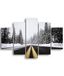 Homemania Wandfoto, winter-5, natuur en landschappen per woonkamer, meerkleurig, 95 x 0,3 x 60 cm, HM205MDF114, MDF