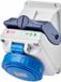 Gewiss COMBIBLOC - ZONDER MONTAGEBEHUIZING - IP55 - 2P+E 16A 200-250V - 50/60HZ 6H, GW66470