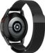 By Qubix - Milanese Smartwatch Bandje - Zwart - 20mm - Geschikt voor Garmin Vivomove 3 / HR / Luxe / Sport / Style / Trend