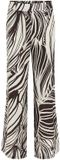 Guess Broek Bastienne Palazzo Zebraprint Vrouwen XS