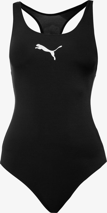 PUMA SWIM WOMEN RACERBACK SWIMSUIT 1P - black - S