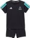Adidas Performance Mercedes - AMG Petronas Formula 1 Team DNA Joggingset met Korte Mouwen Baby - Kinderen - Zwart
