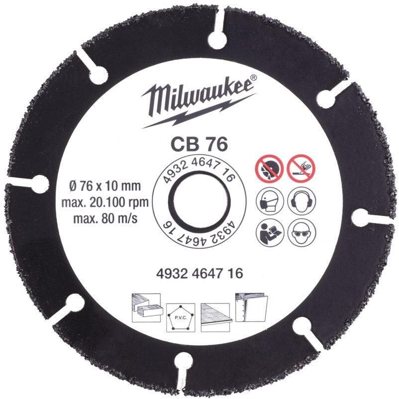 Hardmetalen mes 76 mm CB 76 mm - 1 st