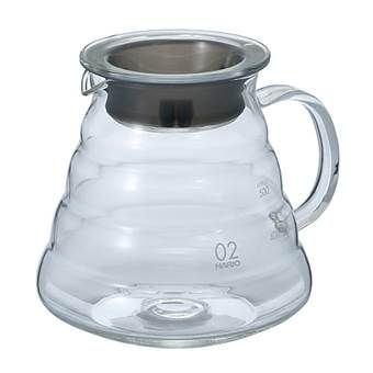 Hario V60 Koffie Server 02 - 0.6 L - Transparant