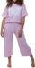Mey Dames pyjama Solid Love soft roze