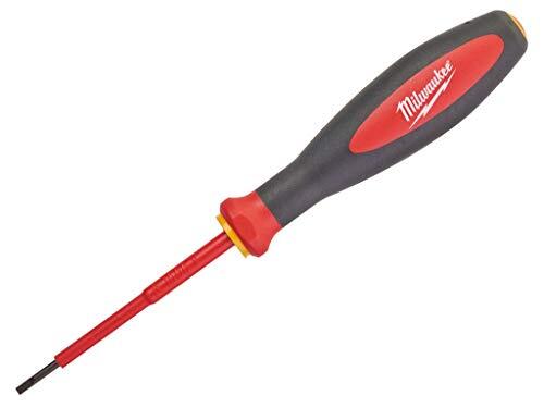 Milwaukee 932464034 VDE sleufschroevendraaier 2,5 x 75 mm, Rood