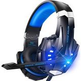 KOTION EACH G9000 Gaming Headset - PS4, laptops - Zwart/Blauw