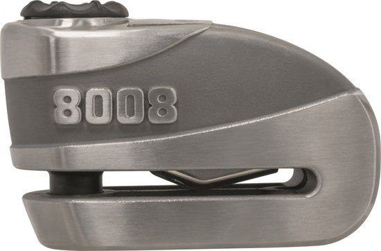 Abus Granit Detecto XPlus 8008 Schijfremslot - Zilver - ART4
