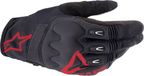 Alpinestars Gants Techdura Rouge feu Noir Taille XL