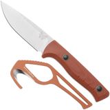 Benchmade SlipRidge Fixed 15650-01-KIT, Stonewashed CPM MagnaCut, Rust Orange G10, jachtmes met ontweihaak