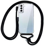 Beschermhoes Samsung Beschermhoes voor Samsung G996 Galaxy S21 Plus, koord, zwart