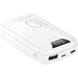 PURO Chargeur rapide - Chargeur portable - 10000 mAh - 2.4 A - 2 sorties (USB, USB-C) - Blanc