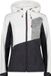 CMP Waterdicht damesjack, Dames, XL, Grijs/Wit/Zwart, Polyester, Lente/Zomer 2025