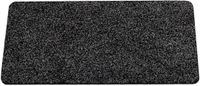 ANRO Deurmat Zwart 80x40cm – Schoonloopmat Antislip Wasbaar Voordeur Hal Binnen & Buiten