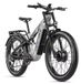 S600 PRO Vélo de montagne électrique - 48V - Moteur sans balais 200-250W - Autonomie 31-60 km - Pneus larges 66 cm - Convient pour deux personnes