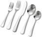 Ensemble de couverts - Couverts de table - 30 pièces - Acier inoxydable - Poli miroir - Lavable au lave-vaisselle - Pour 6 personnes