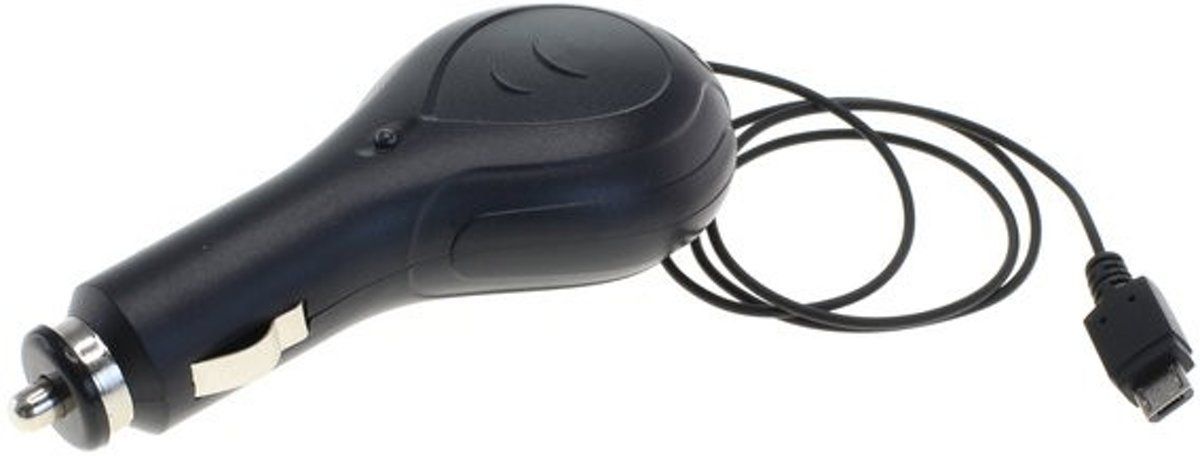Out of the Box USB Micro autolader met uittrekbare kabel 1