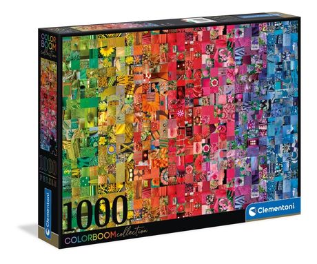 Clementoni Legpuzzel 1000 Stukjes Collage - Colorboom