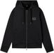 Armani Exchange Rise Zwart Manches Longues Uni Coton Coupe Droite Hommes Adultes Sweatshirt Casual