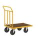 Kongamek Platformtrolley met gele poedercoating KM144400 B