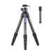 Leofoto - Ranger - Carbon Statief inclusief Ball Head - Benen verstelbaar in 3 Hoeken - Ideaal voor Macro Fotografie - LS-325C+LH-40