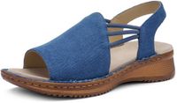 ara Hawaii damessandalen, blauw, 39 EU