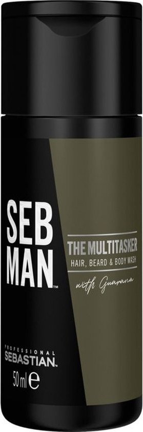 Sebastian Professional - Seb Man The Multitasker Hair, Beard &amp; Body Wash - Hair, Beard And Body Shampoo