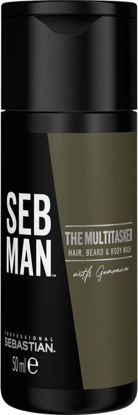 Sebastian Professional Seb Man The Multitasker Hair, Beard & Body Wash - 250ml