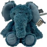 Label Label Elephant Elly Bleu 15 cm Peluche