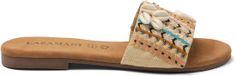 Lazamani Britta Dames Slippers Offwhite Maat 37
