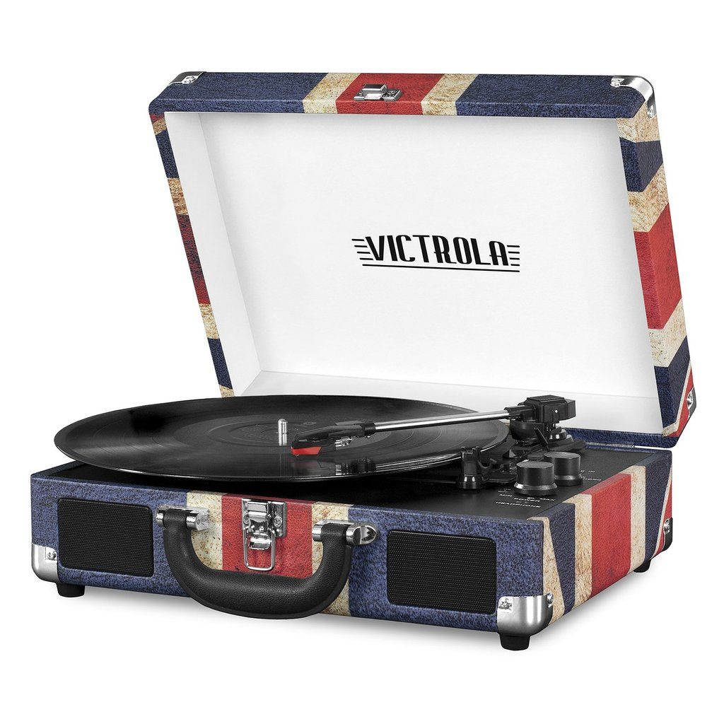 Victrola VSC-550BT-UK - Platenspeler - Blauw, Rood, Wit - Bluetooth