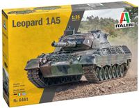 Italeri Modelbouwpakket Militaire voertuigen - 6481 Leopard 1A5 Tank Plastic - 1:35 - Modelbouw
