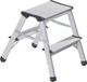 Westfalia Escabeau pliant en aluminium hauteur 44 cm, jusqu'à 150 kg de charge