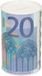 Free & Easy tirelire billet de 20 euros - 13 cm - design unique - format pratique