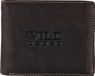 Wild Horse Ebony: Portefeuille pour homme en cuir