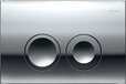 Geberit Delta25 Bedieningspaneel - Glanzend Chroom - 115.125.21.5