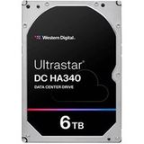 WD Ultrastar DC HA340 WUS721206BLE6L4 - Disque dur - centre de données - 6 TB - interne - 3.5" - SATA 6Gb/s - 7200 tr/min - mémoire tampon : 256 Mo