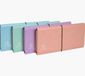 Exacompta 58660E Aquarel Sorteermap, Karton, 6 Vakken, Elastische Band, Assorted Colours, DL
