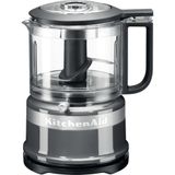 KitchenAid 5KFC3516BCU elektrische hakmolen 0,83 l 240 W Zilver, Transparant
