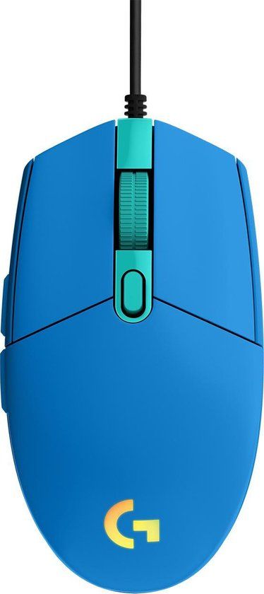 Logitech G203 LIGHTSYNC - Bedrade Gaming Muis - Blauw - RGB