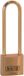 Kasp K12530L70BD Hangslot 30 mm Verschillend sluitend Goud-geel Sleutelslot