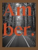 Amber: Dark Brown Coffee Table Book for Home Decor | Cozy Autumn Photography