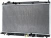 HELLA Radiateur pour refroidissement moteur, avec ailettes de refroidissement soudées, dimensions 350 x 681 mm, adapté pour HONDA JAZZ