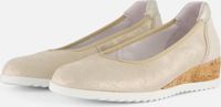 Feyn Ellie 08 Instappers beige Textiel - Maat 40