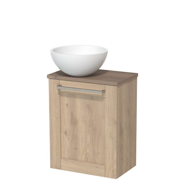 Maxaro Toiletmeubel Modulo Lichtbruin Eiken 41 cm
