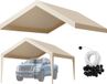 Vevor Carport Vervangend Dak, 3,65x6,09 M, Beige