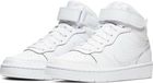 Nike - Court Borough Mid 2 GS - Kindersneaker - 37,5 - Wit