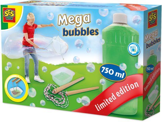 SES Creative Mega Bubbles - Bellenblaas Navulling - 750 ml